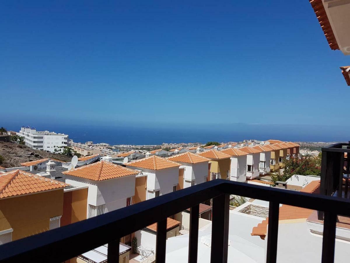 Villa Roque Del Conde With Fantastic Sea View, Terrace, Pool, Wifi, Sat-Tv, Garage Costa Adeje Dış mekan fotoğraf