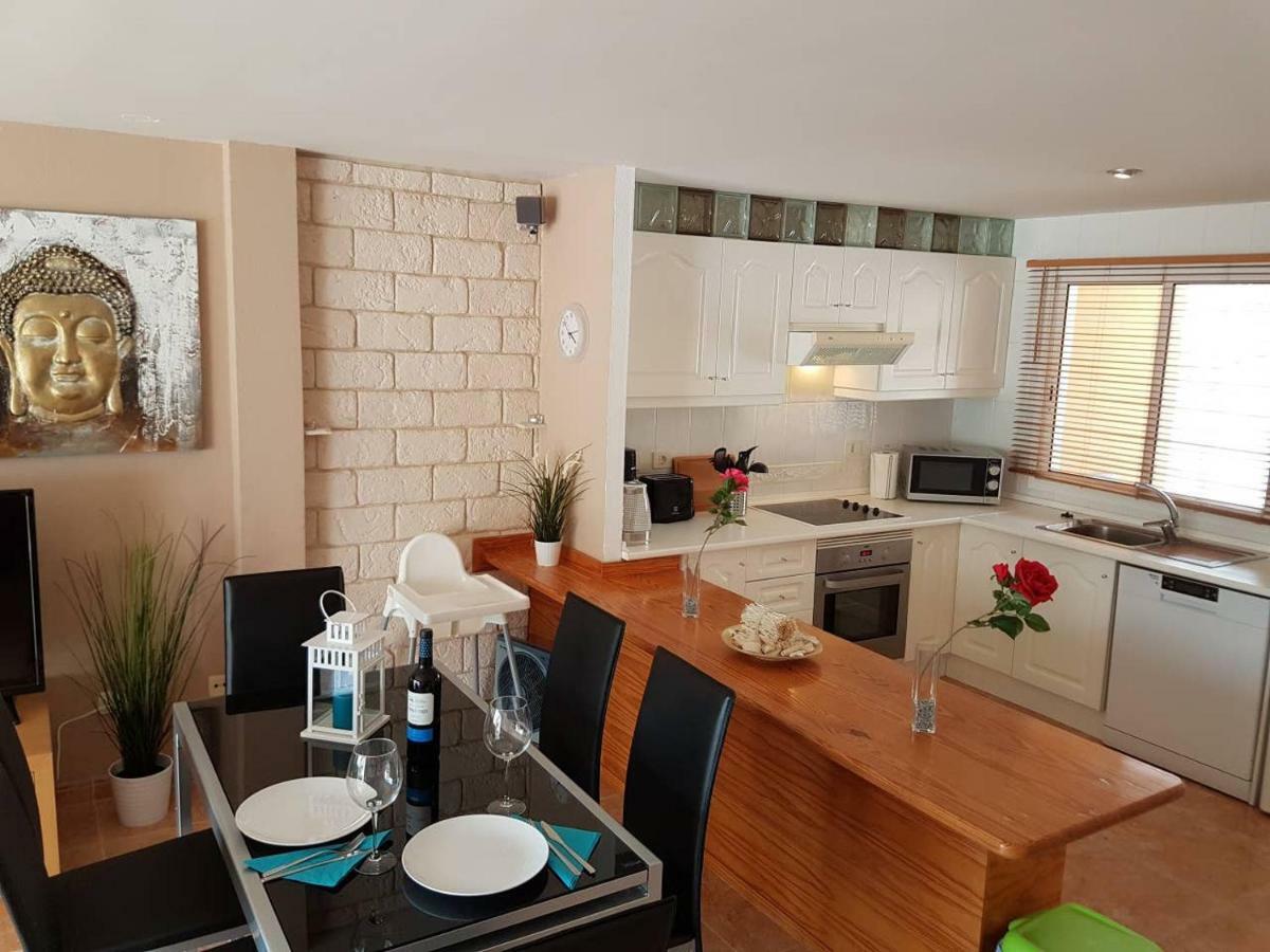 Villa Roque Del Conde With Fantastic Sea View, Terrace, Pool, Wifi, Sat-Tv, Garage Costa Adeje Dış mekan fotoğraf